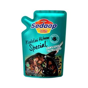 

Terlaris Sedaap Kecap Manis Kedelai Hitam Special 52 ml I69