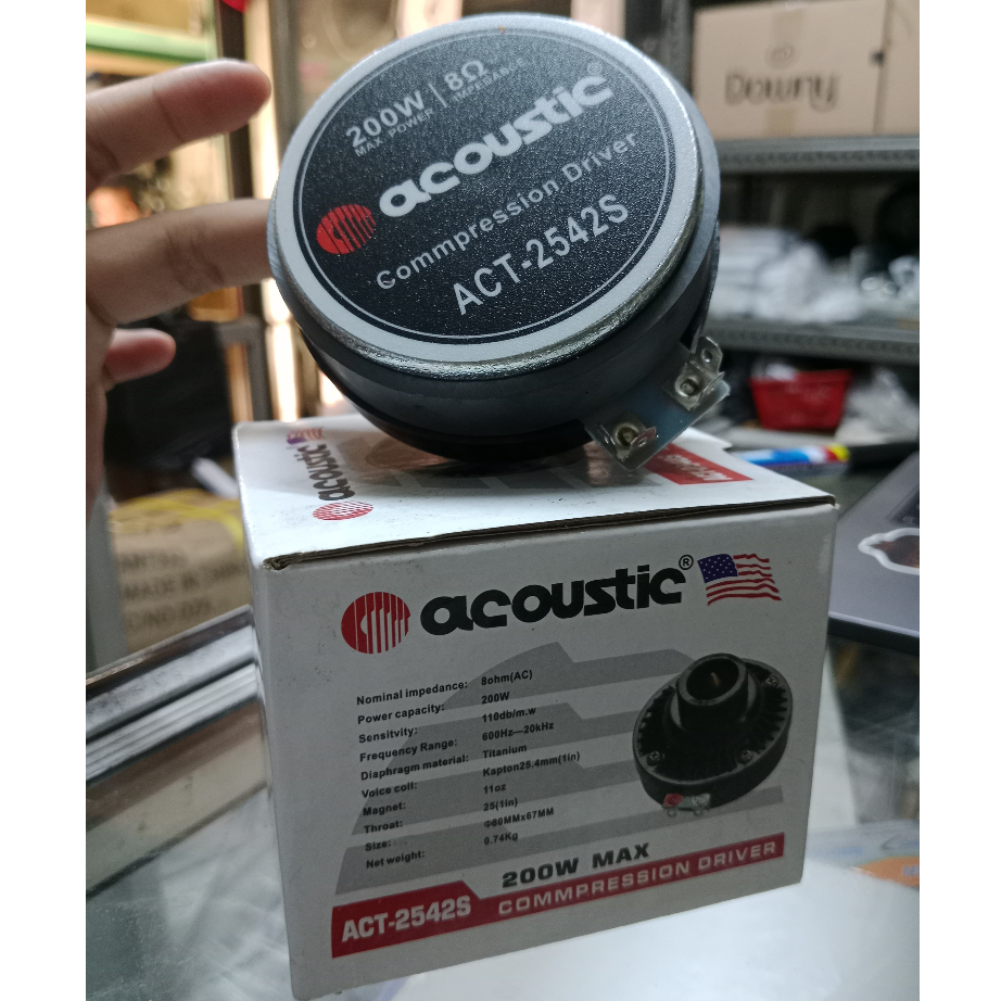 Driver Tweeter Twiter Acoustic ACT 2542S