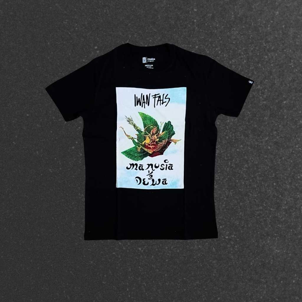 T-shirt Iwan Fals 'Manusia Setengah Dewa'' Official Merchandise
