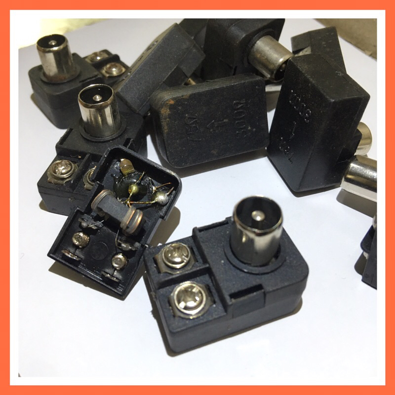 Matching TV plus balun / jack antena tv Balun