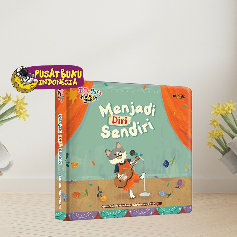 Buku Dongeng Cerita Anak Dongeng Halo Balita-Penuntun Menjadi Diri Sendiri Boardbook Anak Tk Paud