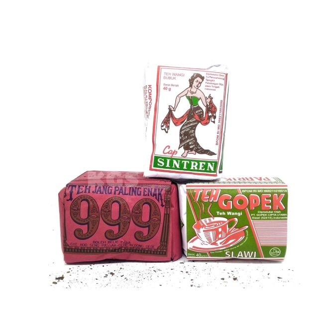 

PAKET 3 TEH/GOPEK/999/NYAPU/150GR - Paket 3 Teh