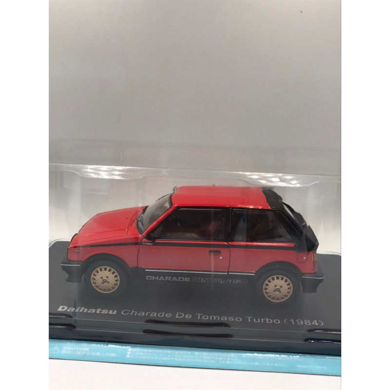 Diecast Mobil Daihatsu Charade De Tomaso Turbo ( 1984 ) skala 1:24