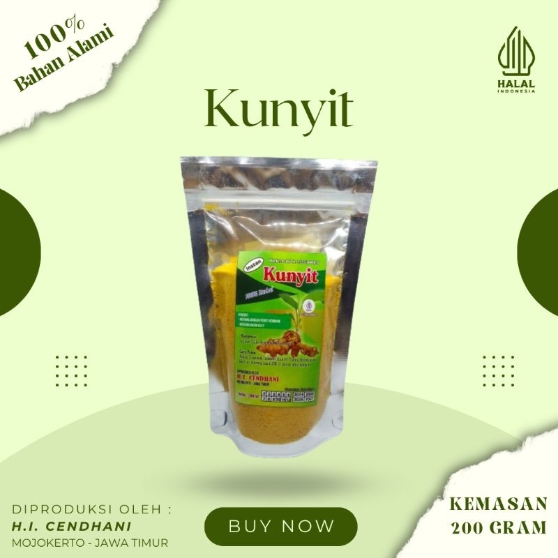 

Cendhani jamu kunyit instan 200gr