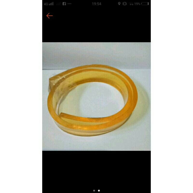 Landasan karet mesin peruncing tusuk sate