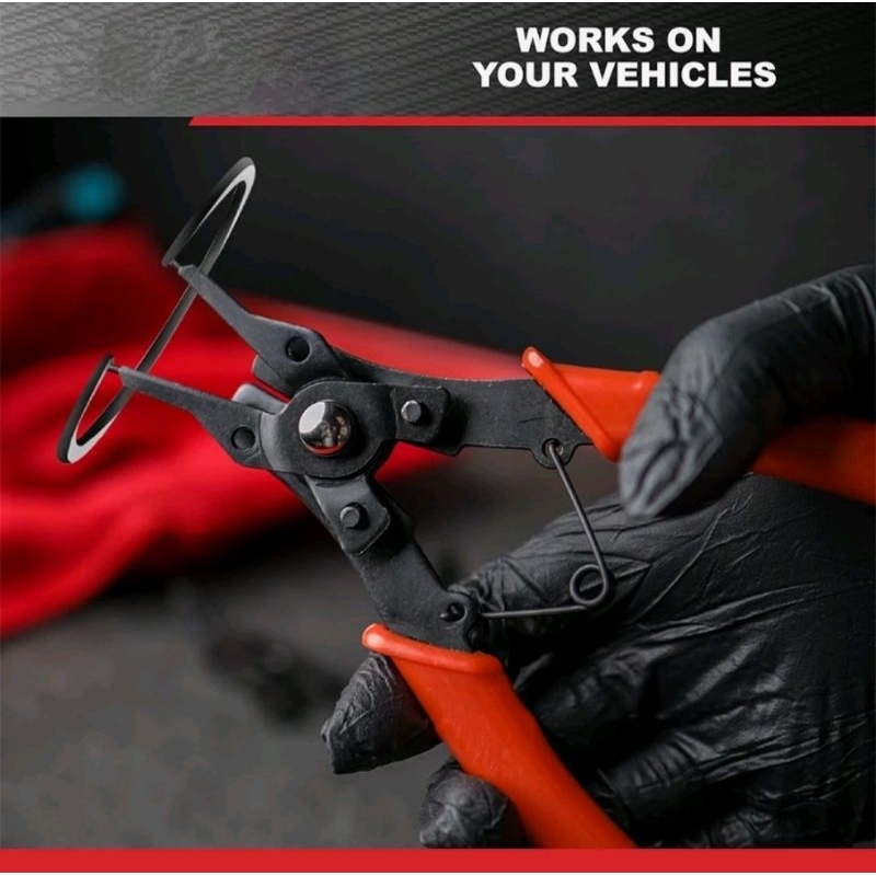 Tang Snap Ring Serba Guna / Tang Pasang Ring / Tang Snap Ring Plier kombinasi