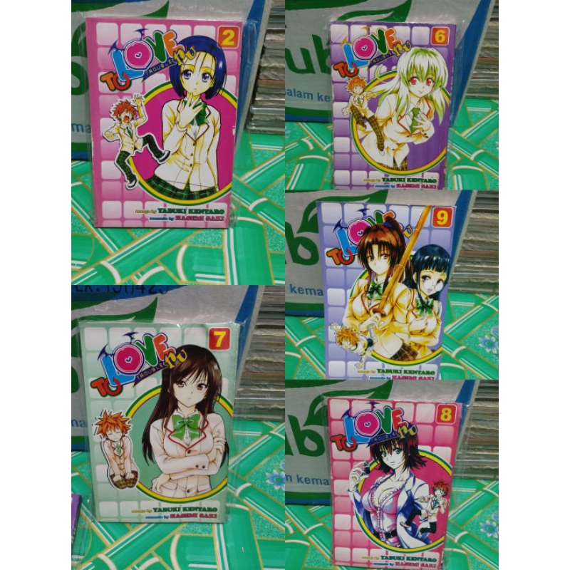 komik to love ru 2,6,7,8,9 cabutan / komik to love ru vol 2,6,7,8,9