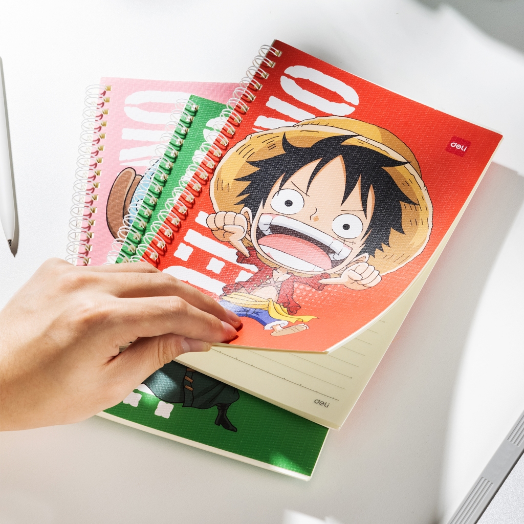 [DELI X ONE PIECE] Buku Piece A5 N003 60 Sheet