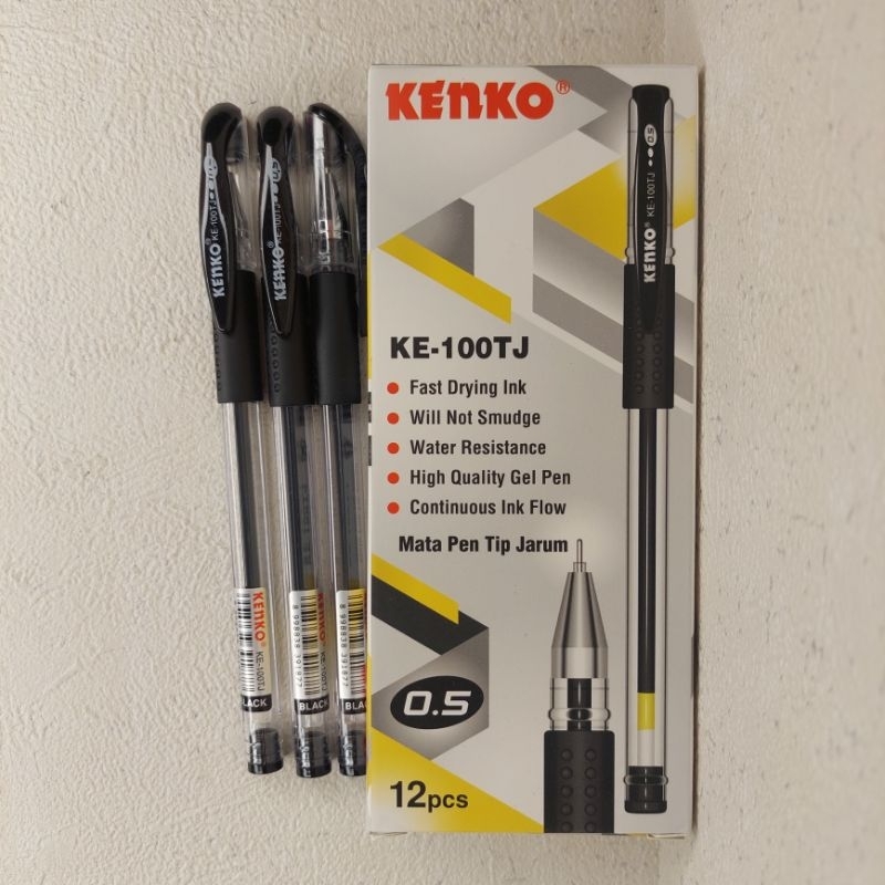 

PULPEN GEL MATA LANCIP 0.5 mm KENKO KE-100TJ /perlusin