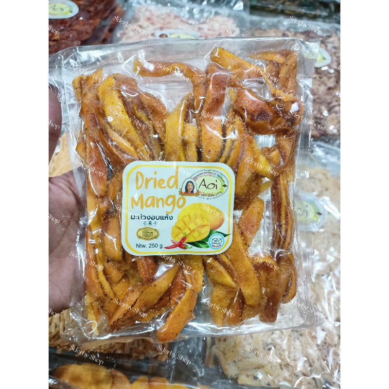 

wiw Aoi Manisan Dried Fruit Bangkok Juhi Squid Ready Stok