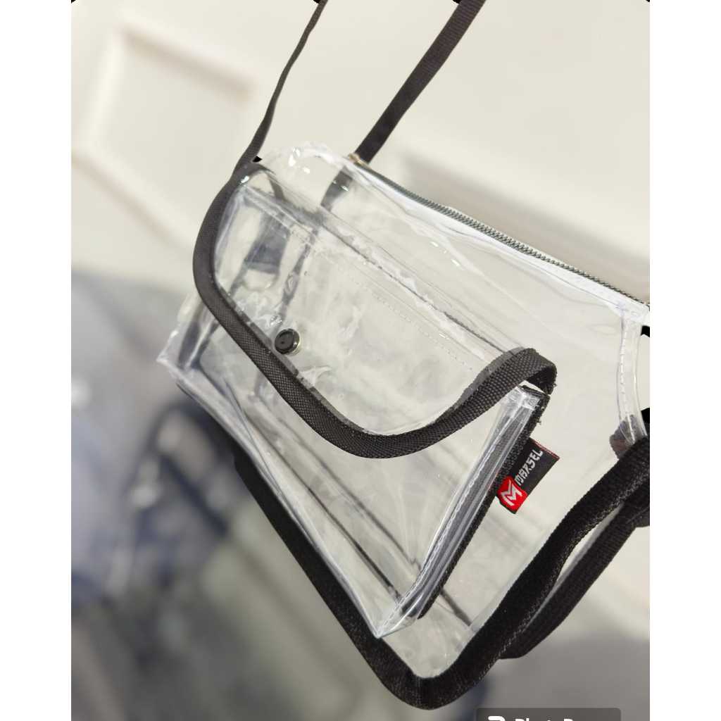 Tas mika pvc selempang