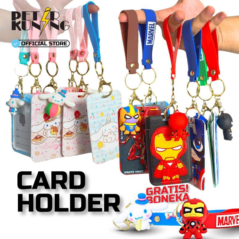 

Card holder / ID card holder / casing kartu mahasiswa / casing kartu pegawai / casing card / Holder Kartu Identitas / Cover Kartu ID / Card holder pria / Card holder wanita / Card holder lucu / Lanyard / Nametag