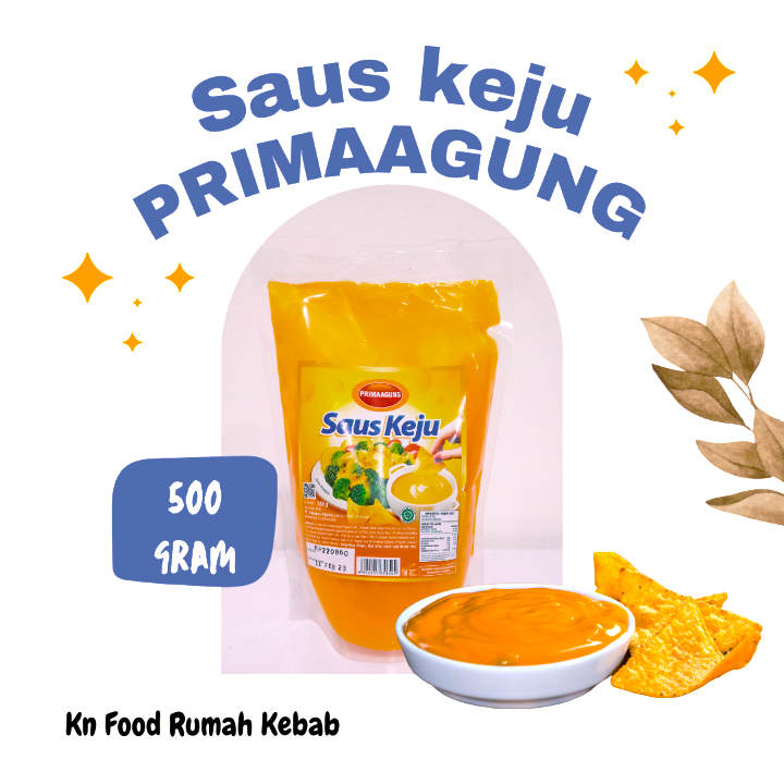 

Saus Keju Prima Agung 500 Gram / Cheese Sauce 500gr