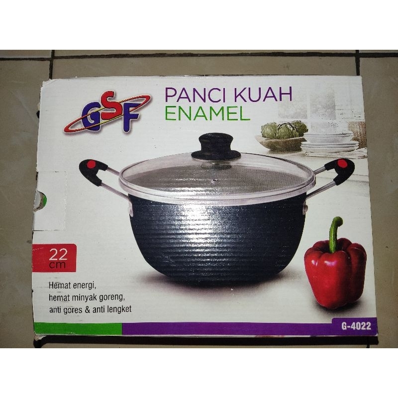 Panci Kuah Enamel