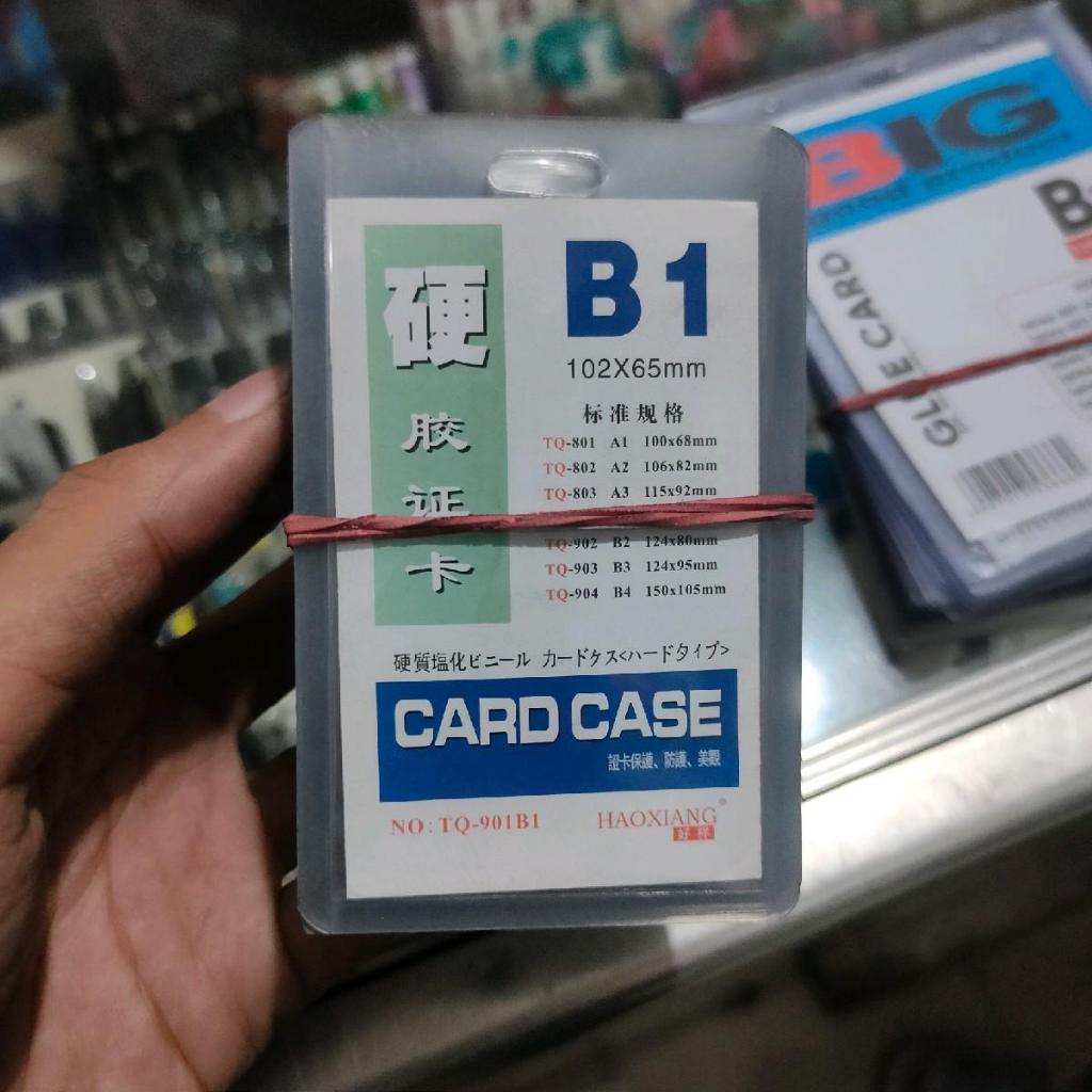 5pcs Mika Id card Transparan Uk B1-B4 & A1-A3