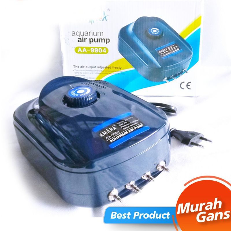 AMARA AA 9904 AIR PUMP AERATOR POMPA UDARA AA9904 4 LUBANG TERMURAH AMARA 9904 AERATOR AQUAIRUM