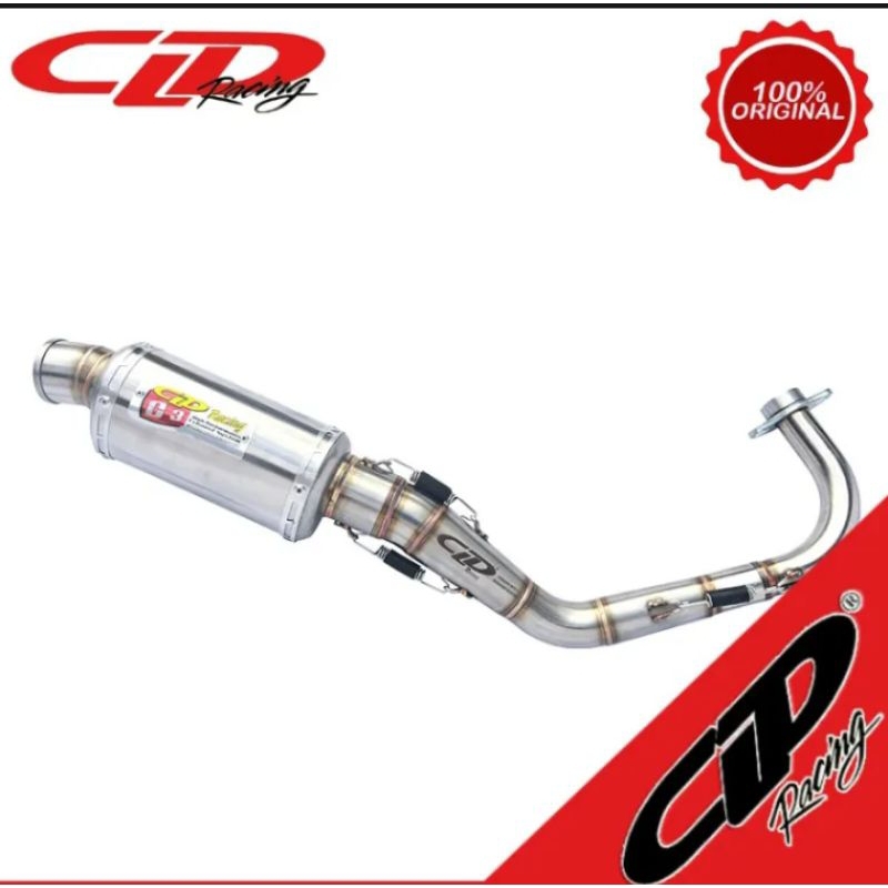 Kenalpot Racing CLD  C3 Oval beat mio vario all metik