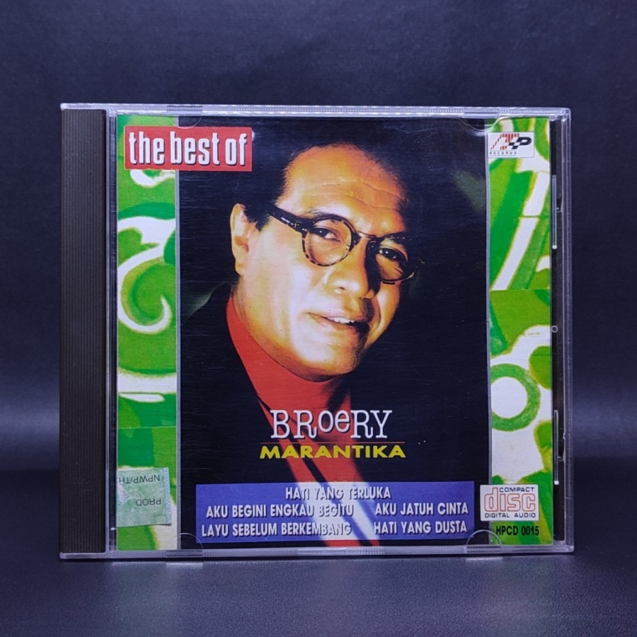 CD BROERY MARANTIKA - THE BEST OF BROERY & TEMBANG KENANGAN ( CD ORIGINAL )