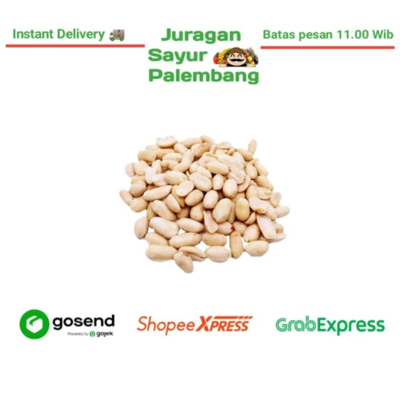 

Kacang Tanah Kupas - Juragan Sayur Palembang