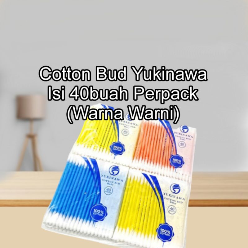 Cotton Bud Dewasa Murah Yukinawa / 40 Buah Cotton Bud Yukinawa
