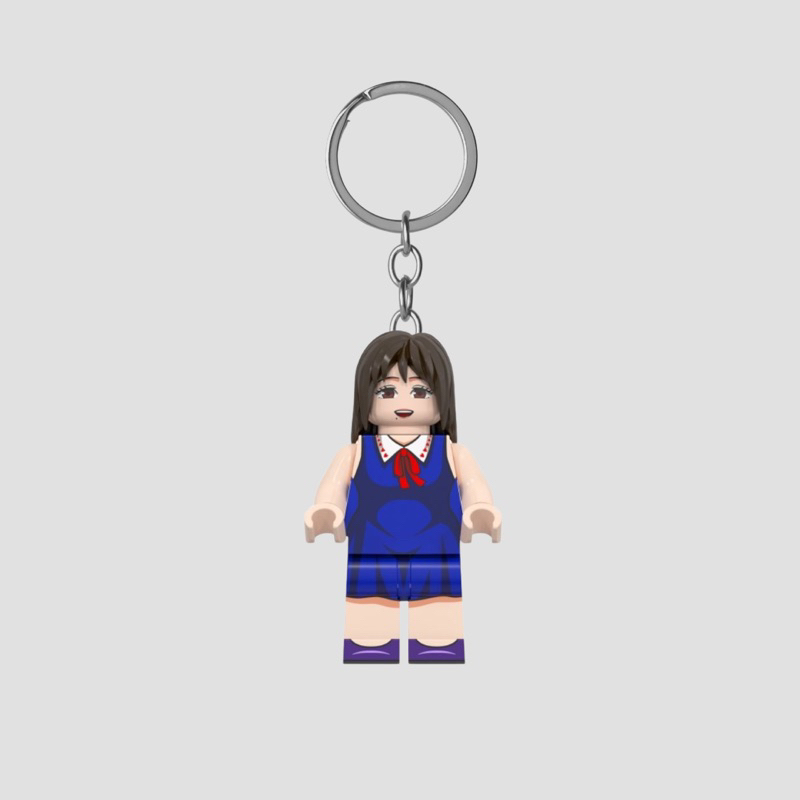 Dhis Project Gantungan Kunci LEGO Minifigure Rika Orimoto Jujutsu Kaisen