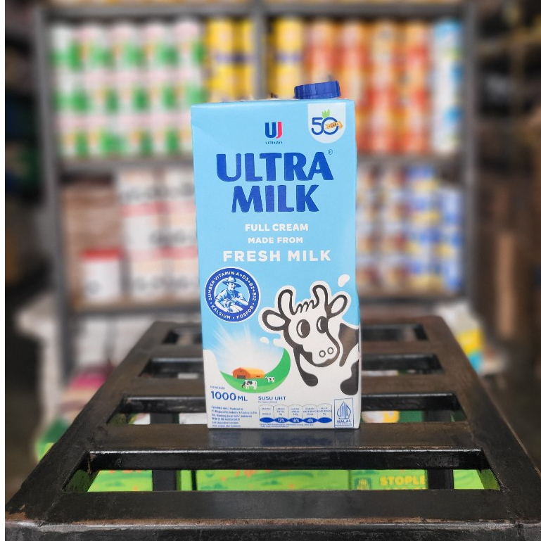 

Susu UHT Full Cream Ultra Milk 1 liter
