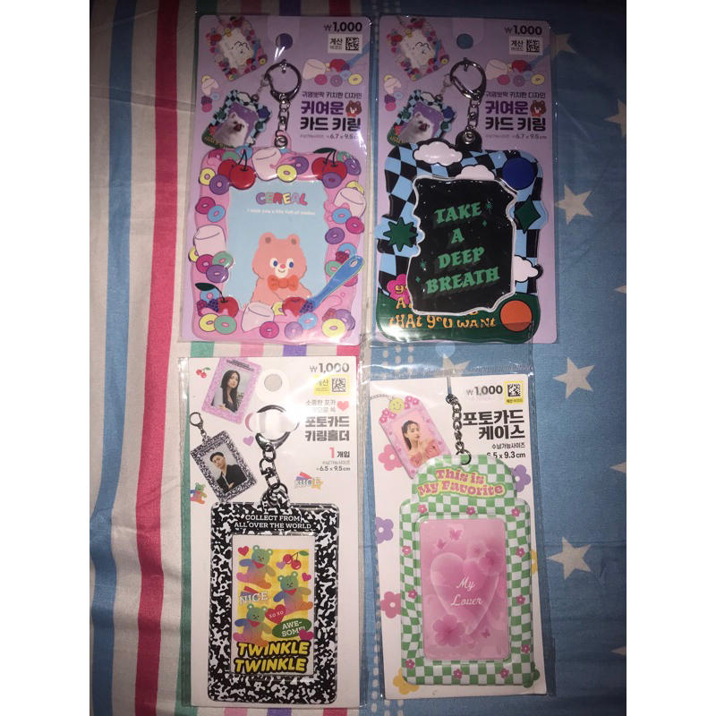 PHOTOCARD HOLDER DAISO KOREA CAHOL DAISO KOREA CARD HOLDER DAISO