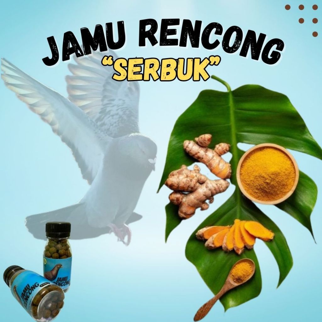 Jamu merpati balap serbuk