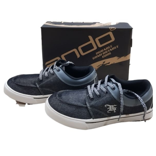 Sepatu pria ando Sepatu laki laki Ando | Sepatu Sneaker Ando FASTO DENIM