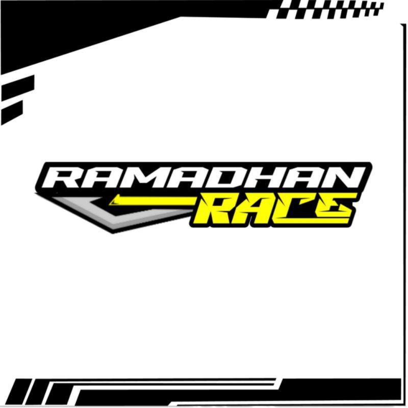 

Stiker hologram ramadhan race ukuran 10 cm stiker cutting