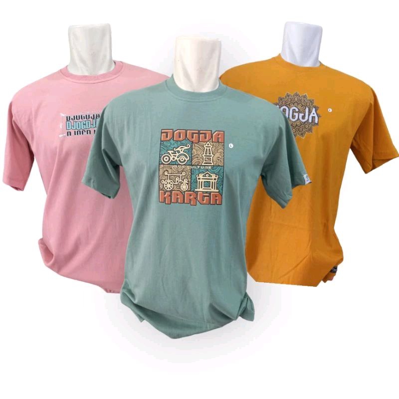 KAOS JOGJA ASLI BAHAN KATUN KHAS MALIOBORO ASLI OLEH OLEH JOGJA KAOS KHAS JOGJA CAPUNG TSHIRT UKURAN