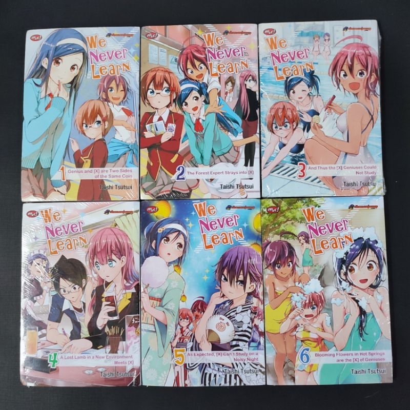 Komik We Never Learn 1-6 - Taishi Tsutsui