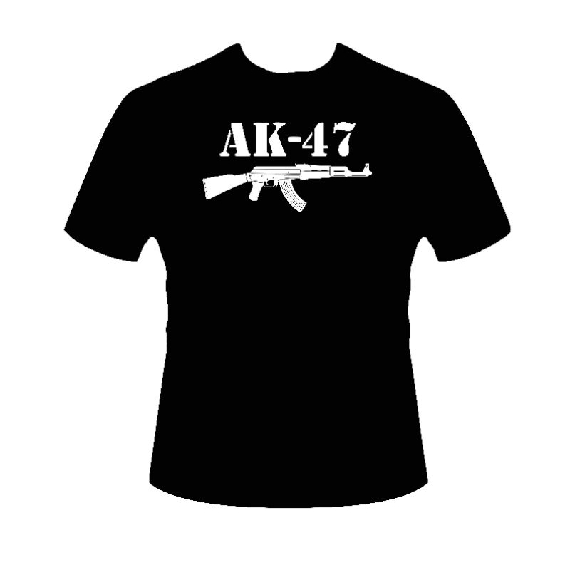 JEBER Kaos Ak-47 / Baju Distro Keren Murah Ak47