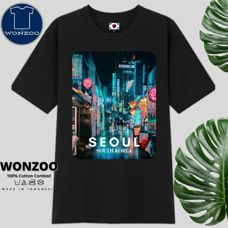 KAOS TSHIRT SOUVENIR OLEH OLEH KOREA SELATAN - SOUVENIR SOUTH KOREA PREMIUM QUALITY