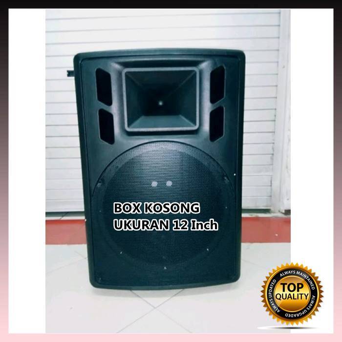Box speaker fiber plastik 12 inch 12in model HUPER Import box kosong