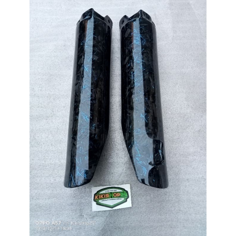 COVER SHOCK CRF CARBON FORGED BLUE