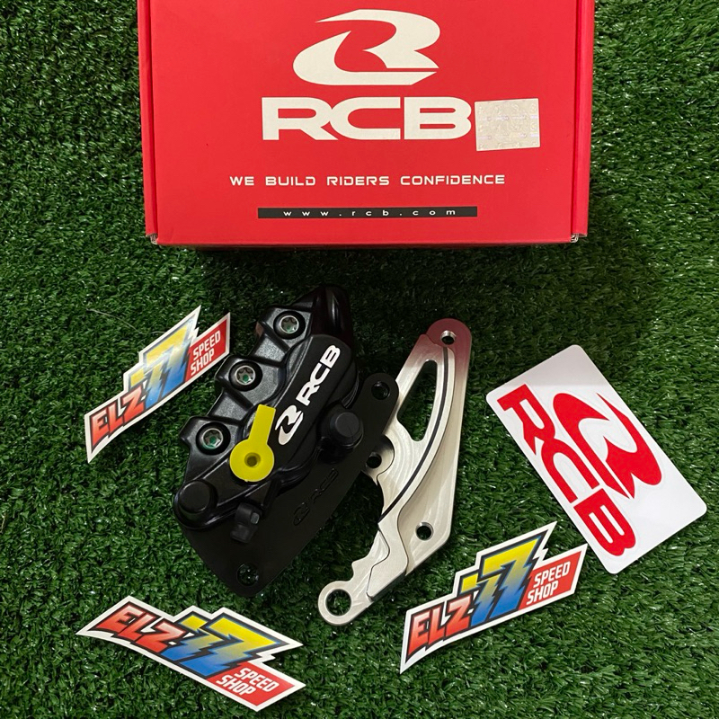 Paket Kaliper Rcb s series Set breket kaliper disk piringan 260 vario beat scoopy genio spacy Kalipe