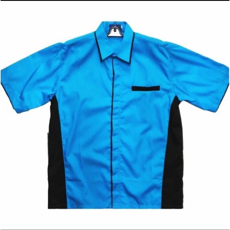 BAJU SERAGAM KERJA TOKO DRILL WAITER WAITRESS STAND KARYAWAN  HOTEL