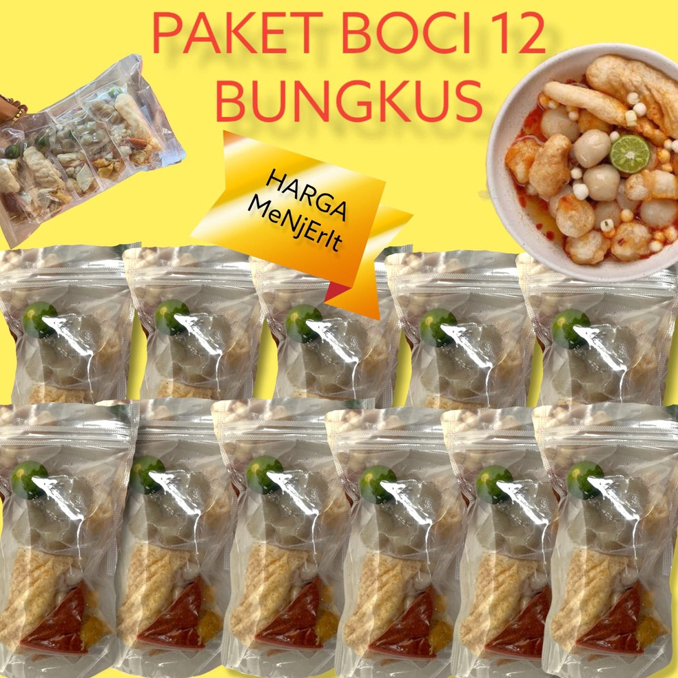 

DISKON PAKET BASO ACI 12 BUNGKUS PAKET HEMAT