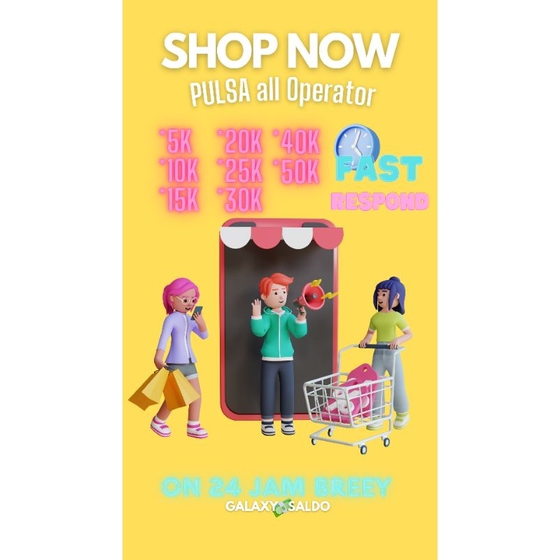 PULSA All operator 24jam