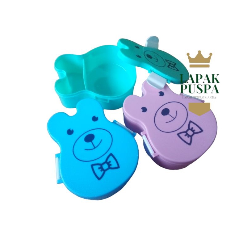 tepak tempat wadah nasi bekal anak sekolah karakter lucu pikko