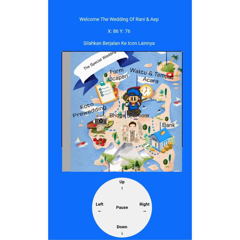 Undangan Digital Website Web Elegan [ Tema Game ]