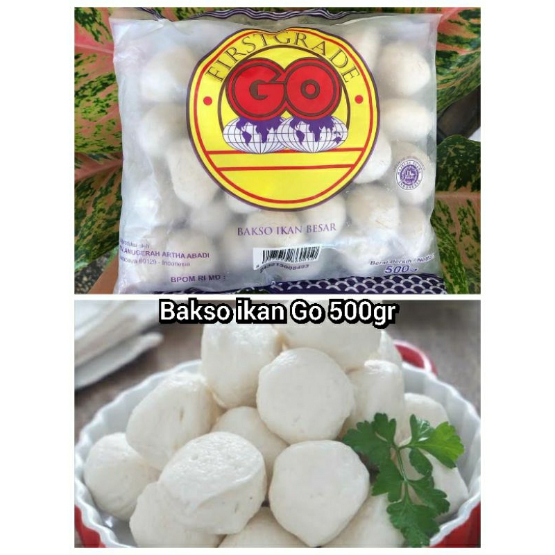 

Bakso ikan GO 500gr/olahan ikan bakso go