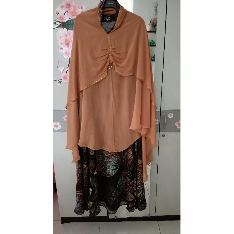 preloved gamis Hikmat ORI size S