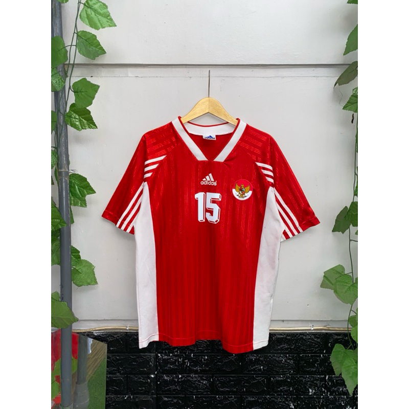 jersey retro vintage timnas indonesia 1998-2000 tiger cup 1998 original template