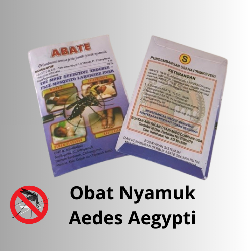 Obat Pembasmi Jentik-jentik Larva Nyamuk  di Penampungan Air Abate