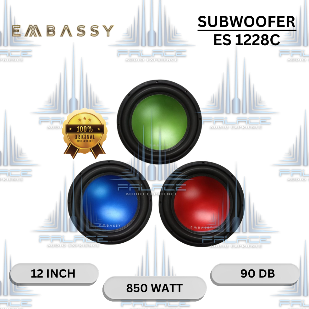 Subwoofer 12 Inch 850 Watt - Embassy ES 1228C