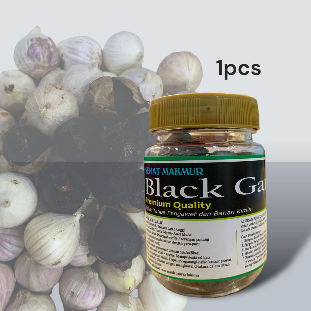 

Black garlic bawang hitam tunggal PAKET 1 100gram