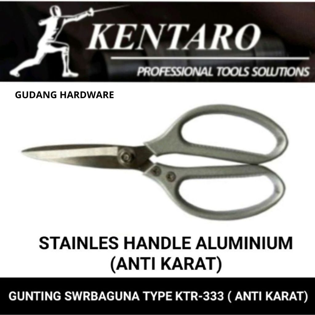 

GUNTING SERBAGUNA STAINLES TYPE KTR-333 KENTARO JAPAN QUALITY