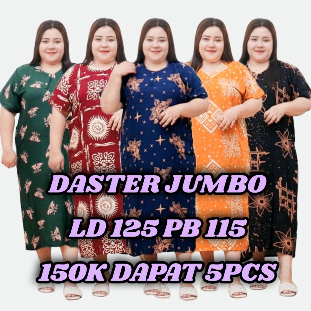 Paket Usaha Daster Jumbo Wanita